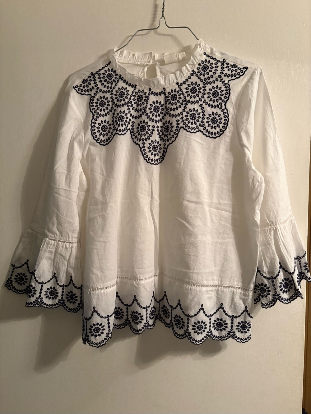 GAP Blouse with Beautiful Embroidered Designs